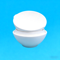 Plat d'évaporation en PTFE monobloc, plat rond en PTFE F4, plat de laboratoire résistant aux acides et aux alcalis