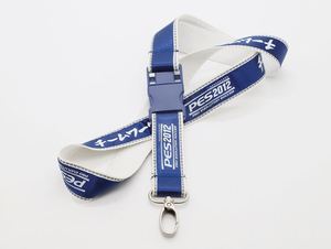 Correa de Cuello con Etiqueta Tejida y Logotipo Personalizado al por Mayor, Hebilla de Seguridad de Plástico de Alta Calidad, Cordón Desmontable Airbus - Product Image 4