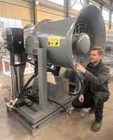 Canon à brouillard automatique anti-poussière 320 degrés, canon à eau brumisante 60 mètres