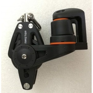 รอกสายพานแบบเดี่ยวขนาด 35 มม. พร้อมคลีทสำหรับเรือ อุปกรณ์ทางทะเล - Product Image 2