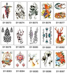 Marcas Decorativas Especiales, Tatuajes Temporales de Ciervos, Peces y Cruces para Brazos, Tatuajes Personalizados a Prueba de Agua - Product Image 6