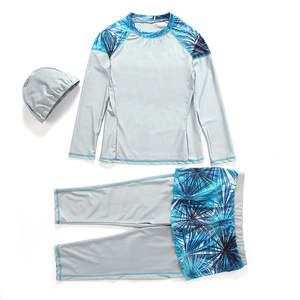 Nuovo Costume da Bagno Musulmano da Donna 3 Pezzi, Burkini Conservativo Femminile - Product Image 6