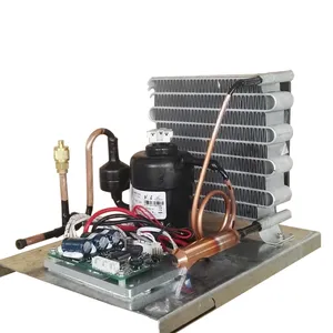 ST19DC12HC Mini compressor unitair cooled R134a DC 12V 24V condensing unit small refrigerating unit