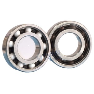 Htmw Ceramic Ball <b>Bearing</b> 6001 12x30x9 Mm Stainless Steel Hybrid Open Design - Product Image 2