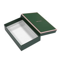 Boîte cadeau en carton élégante et pratique, personnalisée, de luxe, avec couvercle et base, pour l'emballage de coffrets cadeaux