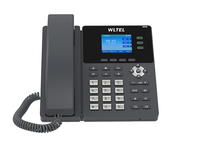 WLTEL Téléphone VoIP intelligent POE Linux V610EW avec écran LCD couleur WiFi 2.4 ''pour montage mural sur bureau