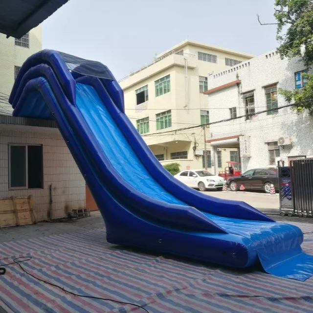 Siêu Du Thuyền Đồ Chơi Nước, Inflatable Yacht Slide, Inflatable Dock Nước Slides Cho Du Thuyền Và Thuyền