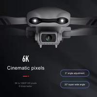 Drone RC Outdoor 2km F10 2025 Profesional dengan Kamera Ganda 6K HD, GPS, WIFI, Sudut Lebar, FPV, Transmisi Real Time, Jarak Jauh