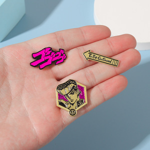 Broches y Pins de Metal Esmaltados de Alta Calidad con Diseño de <span class=keywords><strong>Anime</strong></span> JoJo's Bizarre Adventure - Product Image 2