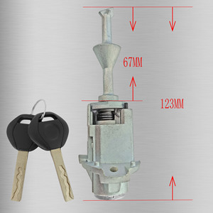 E87 กระบอกล็อคประตู BM171M3 โลหะผสมสังกะสี 2 ปุ่ม ล็อคทรงกระบอก อะไหล่รถยนต์ - Product Image 4