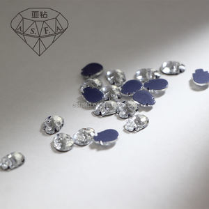 ASFA13 คริสตัลรูปทรงกระโหลก 6.8*8 มม. แบบติดด้วยความร้อน ss6 และ SS10 สำหรับเครื่องติดคริสตัลด้วยความร้อน ab crystal - Product Image 5