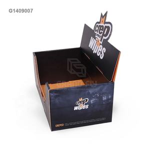 กล่องกระดาษแข็งสำหรับวางเคาน์เตอร์ร้านค้าปลีกที่เป็นมิตรกับสิ่งแวดล้อมพร้อมถาด pdq ดีไซน์ปรับแต่งได้และประกอบง่าย - Product Image 6