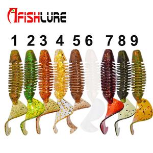 Señuelo de pesca de gusano de pesca, 60mm, 3g, 6 uds. - Product Image 2