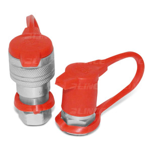 ชุดข้อต่อไฮดรอลิกแบบปลดเร็ว Blince ขนาด 3/8 นิ้ว เกลียว NPT 3/8 นิ้ว Ag - Product Image 1
