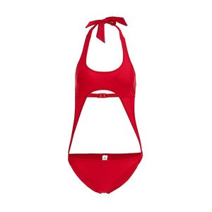 Traje <span class=keywords><strong>de</strong></span> <span class=keywords><strong>Baño</strong></span> <span class=keywords><strong>de</strong></span> Maternidad <span class=keywords><strong>para</strong></span> <span class=keywords><strong>Mujer</strong></span>, Estilo Retro, Color Ciruela, con Abertura Frontal, <span class=keywords><strong>Tankini</strong></span> - Product Image 4