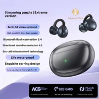 Nuevos Auriculares Inalámbricos J87 con Clip para la Oreja, TWS, LED, Cancelación Activa de Ruido (ANC) para 5.4, IPX5, Auriculares Deportivos