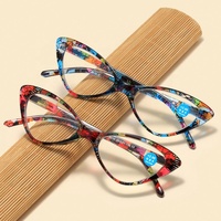 Jiuling lunettes rétro petit œil de chat PC lentille presbytie moins 400 lunettes correctrices femmes lunettes de lecture flexibles