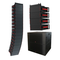 Speaker dari Berliner Sound untuk Pertunjukan Komersial Besar, Speaker Line Array Aktif Dual 12 inci