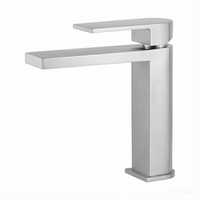Robinet de lavabo KEMEN en acier inoxydable 304 sans plomb pour salle de bain, idéal pour la maison, l'hôtel, les projets de toilettes, vente directe usine