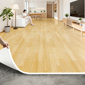Rouleau de revêtement de sol en <span class=keywords><strong>PVC</strong></span> vinyle économique, rouleau de revêtement de sol en bois, tapis de sol en éponge, rouleau de revêtement de sol en <span class=keywords><strong>PVC</strong></span> commercial - Product Image 2
