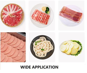 Commercial Electric Semi-automatic Adjustable Thickness Stainless Steel Frozen Meat Slicer Machine - Product Image 3