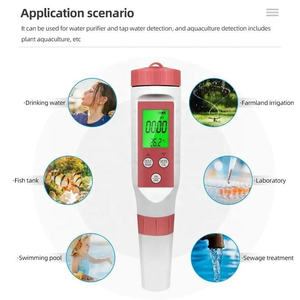 Nhà Máy Giá Ph/Ec/Tds/Temp <span class=keywords><strong>Meter</strong></span> chất lượng nước Tester cho Farming Aquarium Hydrogen - Product Image 4