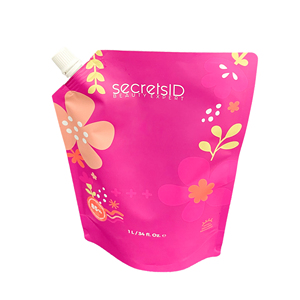 Emballage de liquide alimentaire imprimé personnalisé Doypack sac de jus sauce aux fruits vinaigrette pochette à bec verseur - Product Image 3