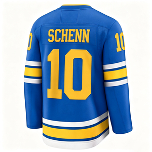 Maillots de hockey cousus pour hommes 25 Kyrou 55 Parayko 18 Robert <span class=keywords><strong>Thomas</strong></span> 84 Ozzy 50 Binnington 10 Brayden Schenn S-3XL - Product Image 2