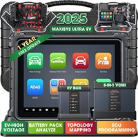 Autel MaxiSys Ultra EV Scanner MS909EV Diag Kit 5-in-1 VCMI ECU Programming Autel MaxiSYS Scanner Alat Diagnostik Cerdas
