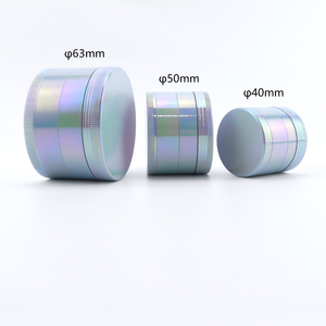 Accesorios para Fumadores, Molinillo <span class=keywords><strong>de</strong></span> Hierbas <span class=keywords><strong>de</strong></span> Aleación <span class=keywords><strong>de</strong></span> Zinc <span class=keywords><strong>de</strong></span> 4 Partes, 40mm 50mm 63mm, Triturador <span class=keywords><strong>de</strong></span> Especias Metálico, Molinillo <span class=keywords><strong>de</strong></span> Tabaco para <span class=keywords><strong>Papel</strong></span> <span class=keywords><strong>de</strong></span> <span class=keywords><strong>Liar</strong></span> - Product Image 5