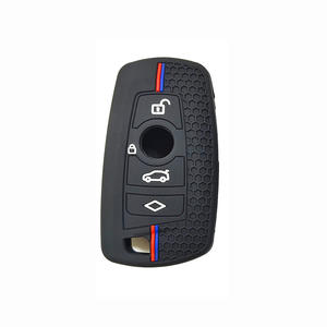 Pour <span class=keywords><strong>BMW</strong></span> Série <span class=keywords><strong>1</strong></span> 2 3 4 5 6 7 M X3 X4 <span class=keywords><strong>F20</strong></span> F22 F30 F31 F36 F10 F11 F07 F12 F01 Housse de <span class=keywords><strong>clé</strong></span> de voiture en silicone - Product Image 1