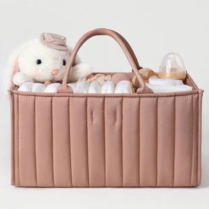 Panier de rangement pour couches de bébé respirant et lavable, organisateur portable pour voiture - Product Image 1