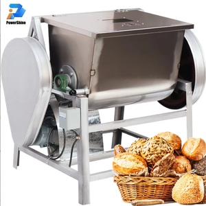 Mélangeur à farine commercial 15kg-150kg, machine à pétrir la pâte automatique, contrôle numérique, vitesse réglable, <span class=keywords><strong>bol</strong></span> en acier au carbone, 220V - Product Image 1