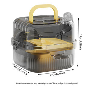 Portatile all'aperto gabbie per animali domestici per criceti miele opossum ratti dai capelli dorati orsi piccoli animali da compagnia in vendita - Product Image 5