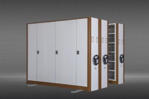 Bizoe thép công nghiệp di động máy nén thư viện lưu trữ di động Tủ hồ sơ có thể gập lại hội thảo kho trường siêu thị - Product Image 2