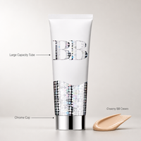 Tube BB Cream Kapasitas Besar Melembapkan Tahan Lama Semua Jenis Kulit Beige Muda Beige Alami Tan Sedang Madu Tua OEM Grosir