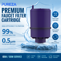 Purificateur d'eau pour robinet domestique PUREZA Z047, conception à double sortie, ultra durable, pour la purification de l'eau du robinet de cuisine