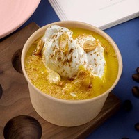 Grands bols en papier jetables, pour salade, soupe, fournitures de fête, pour les aliments chauds/froids, 50 pièces