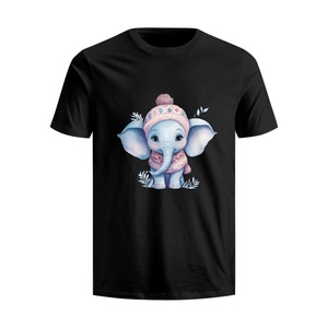 OEM vente en gros guitare grenouille conception coton hommes femmes noir t-shirt 2D imprimé logo personnalisé à manches courtes surdimensionné t-shirts chemises - Product Image 2