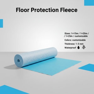 Protection <span class=keywords><strong>de</strong></span> sol résistante aux liquides, conception à trois couches, <span class=keywords><strong>feutre</strong></span> polyvalent contre les rayures et les traces d'étritage - Product Image 2