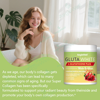 Aeglewell OEM, Fournisseur d'Usine en Marque Blanche, Poudre de L-Glutathion Plus, Complément de Collagène Éclaircissant pour la Peau, Soin de la Peau