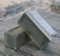 Barres d'acier pur YT01, billettes d'acier 50 x 50 x 50 mm