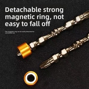 Double-Sided Cross Head <b>Screw</b> Tool 45# Steel Antislip Electric Screwdriver <b>Bit</b> Steel Handle Product Category <b>Drill</b> <b>Bits</b> - Product Image 5