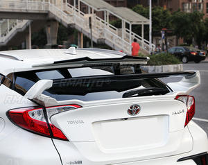 Alerón Trasero para Coche CHR, Estilo Negro Brillante, Alerón para Maletero, Alerón de Techo, Accesorios para Coche CHR 2017-2020, Kit de Carrocería - Product Image 4