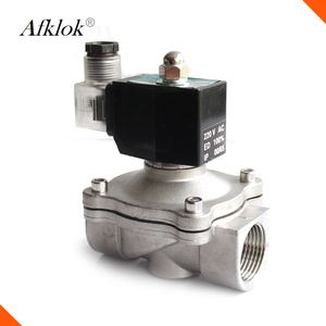 Áp suất thấp 3/8 "1/2" 3/4 "1" 1-1/4 "1-1/2" 2 "thép không gỉ NC 2/2 nước solenoid van AC220/110/24V dc24/12V - Product Image 4