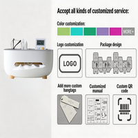 Organisateur de boîte à mouchoirs multifonctionnel pour bureau, support de télécommande avec support de téléphone, boîte à serviettes moderne pour salon
