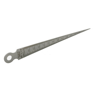 Juego de Calibres de Espesor de Acero Inoxidable 1-15, Calibres Cónicos de Cuña para Medir Espacios y Ángulos - Product Image 2