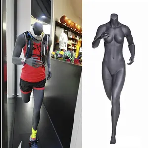 NI-11 оптовая продажа стекловолокна женская спортивная обувь для бега создают манекены мышцы манекен Спортивная манекен