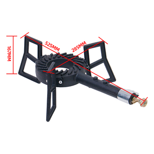 Réchaud à <span class=keywords><strong>gaz</strong></span> portable en fonte <span class=keywords><strong>pour</strong></span> usage commercial, camping, camping-car, hôtel, restaurant et food truck - Product Image 6