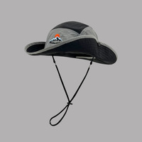 Chapeau Bob Américain à Large Bord pour Femme, Respirant, Séchage Rapide, Protection Solaire Anti-UV pour Randonnée, Pêche et Été